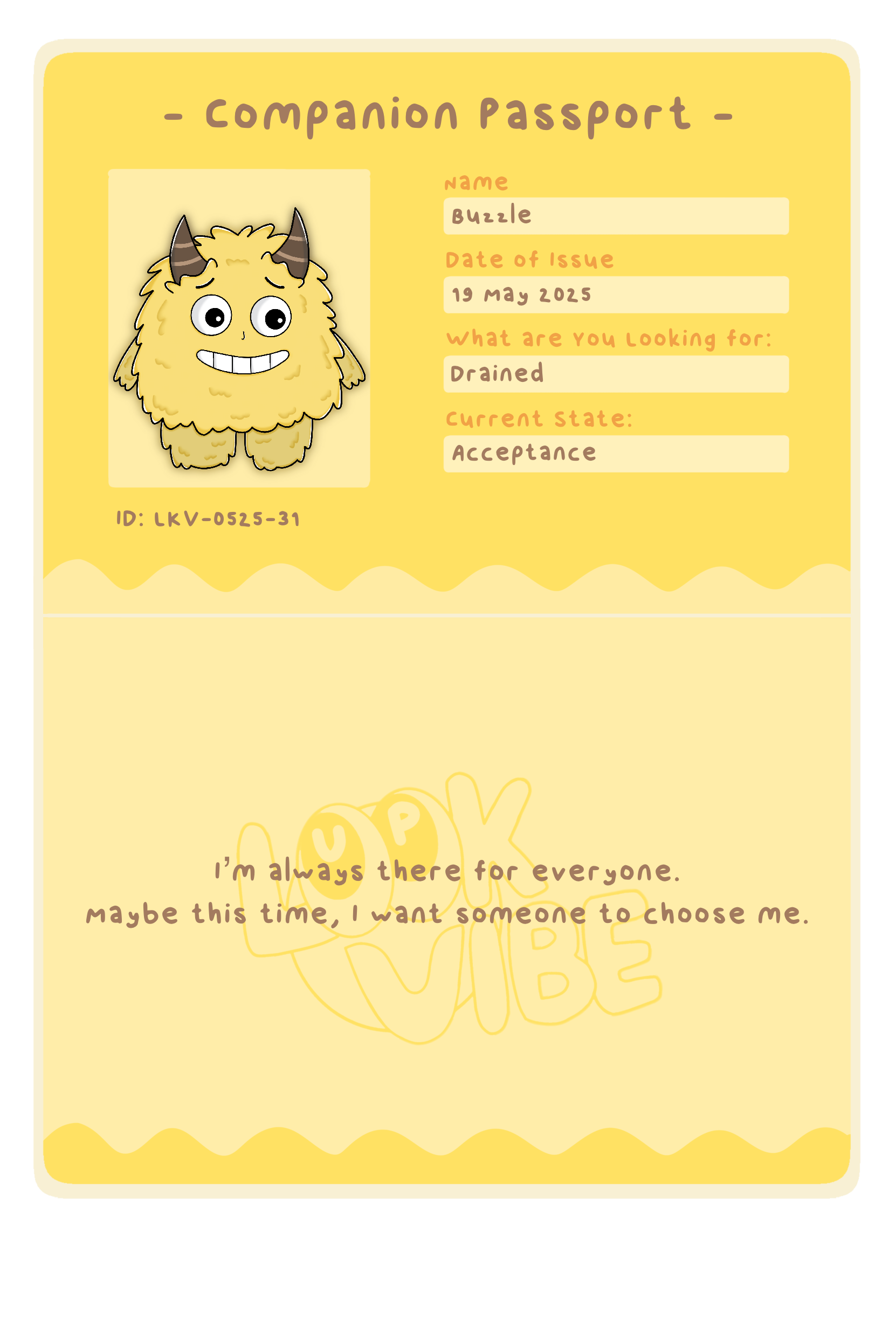 Buzzle passport