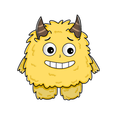 Buzzle — monster kuning berbulu yang ramah