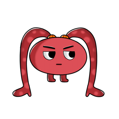 Chardy — monster merah berkepang panjang